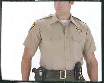 Police Uniform Hemd baige (CHP) Kurzarm
