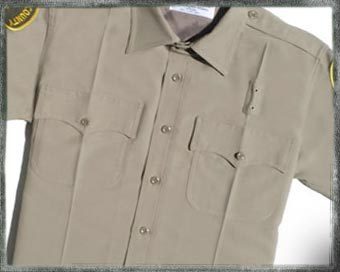 Police Uniform Hemd baige (CHP) Langarm