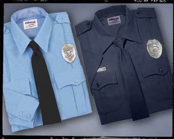 Police Uniform Hemd blau Langarm (LAPD,NYPD)